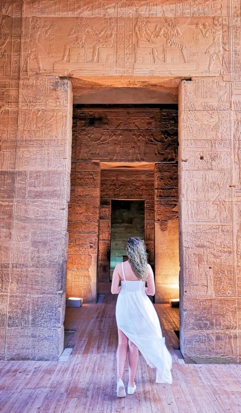 Best Egypt Travel Guide Aswan Philae Temple Interior Columns