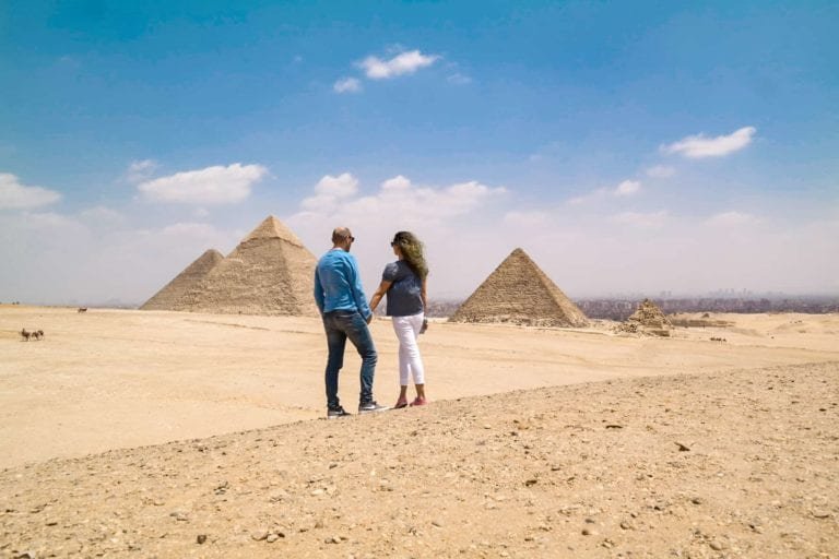 Best Egypt Travel Guide Giza Plateau Pyramids Cairo View