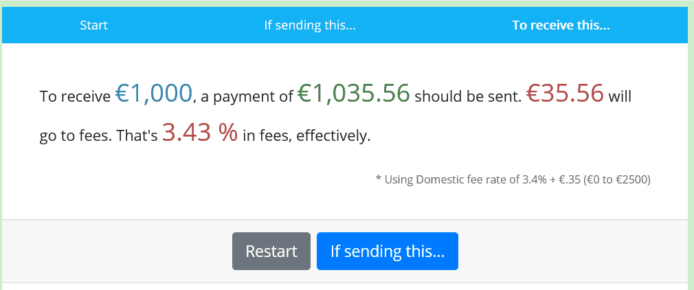paypal fees calculator
