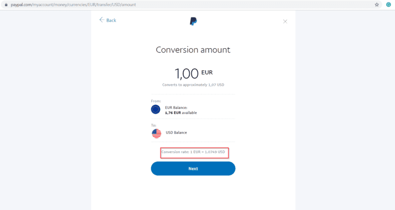 How to avoid Paypal Fees - Paypal conversion rate