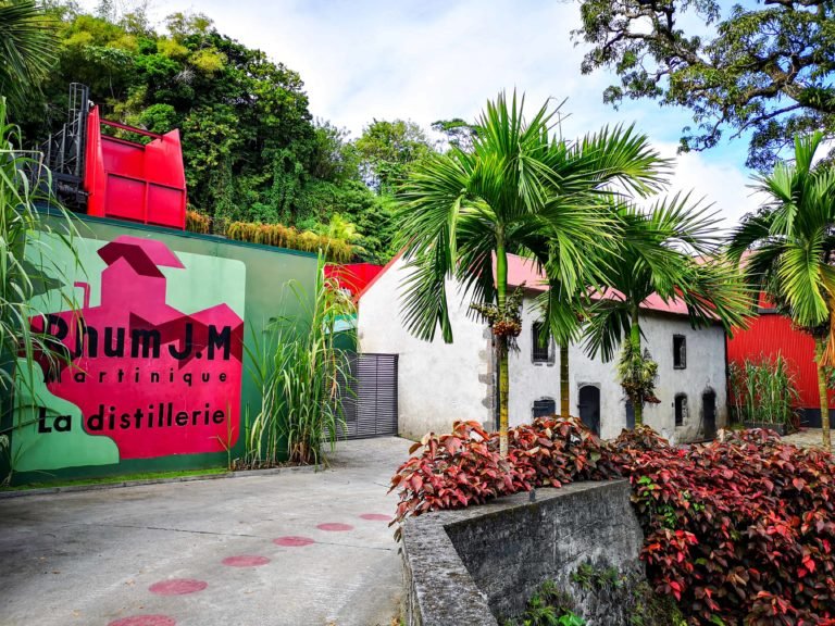 Martinique Rum Rhum JM Distillery Entrance Tropical Environment