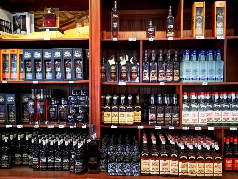 Martinique Rum Tour - Saint James Distillery ground floor shop